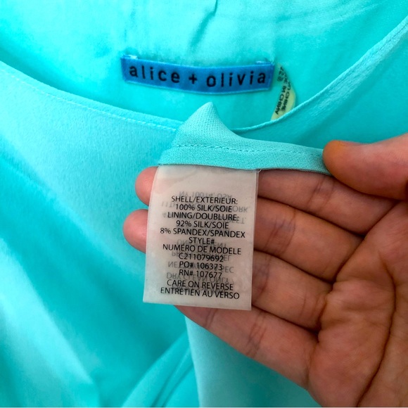 Alive + Olivia sleeveless silk top - Picture 4 of 4